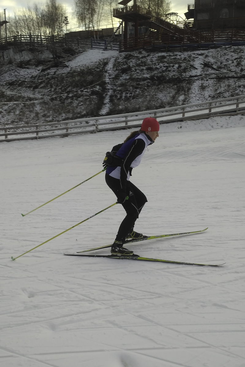 беговые лыжи в Канте